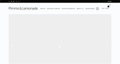 Desktop Screenshot of pimmsandlemonade.com